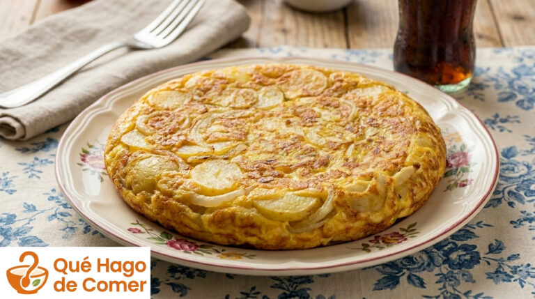 Tortilla de patatas fácil paso a paso